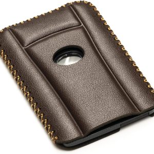 Vitodeco Leather Keyless SMARTACCESS Key Card Case Compatible with Lexus LX570, Lexus LS460, Lexus ES, Lexus LX600 2016-2025 (Card, Brown)