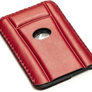 Vitodeco Leather Keyless SMARTACCESS Key Card Case Compatible with Lexus LX570, Lexus LS460, Lexus ES, Lexus LX600 2016-2025 (Card, Red)